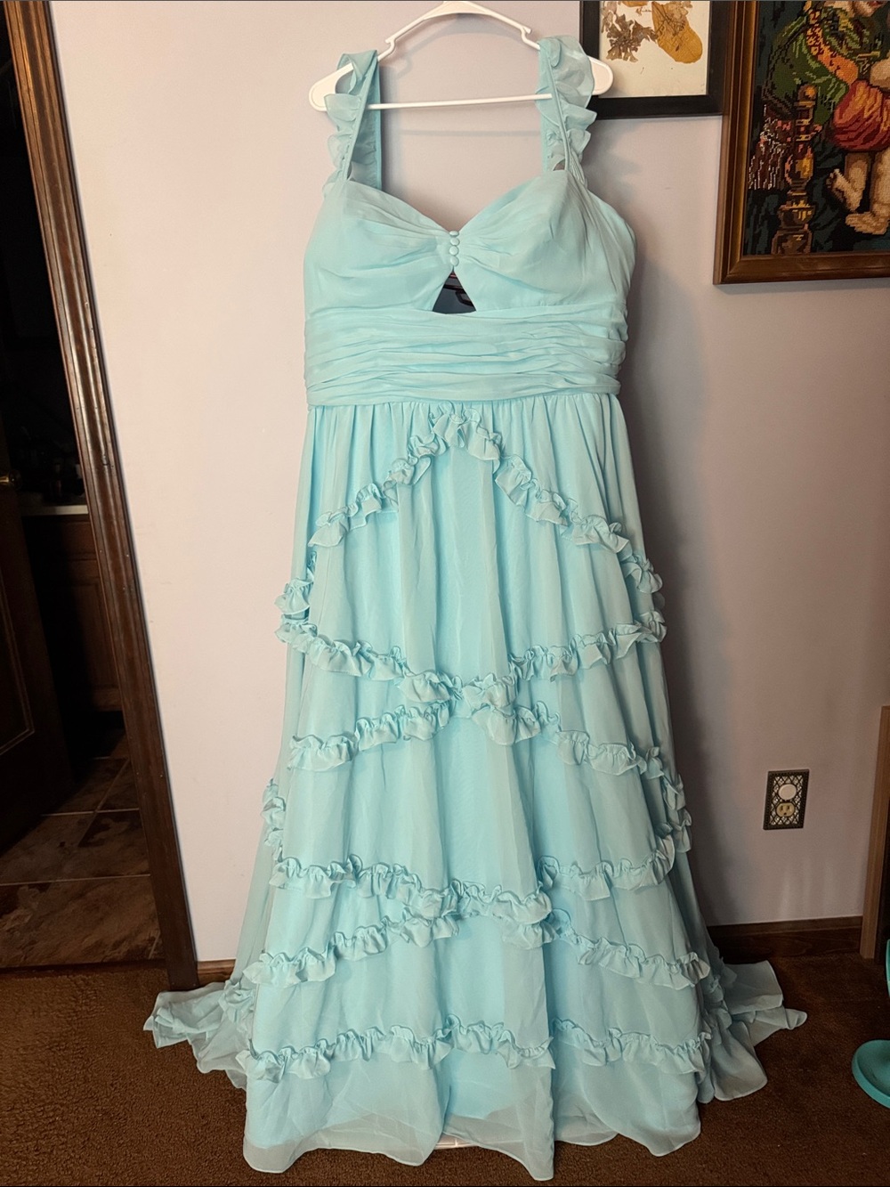 Gorgeous Blue Formal Dress